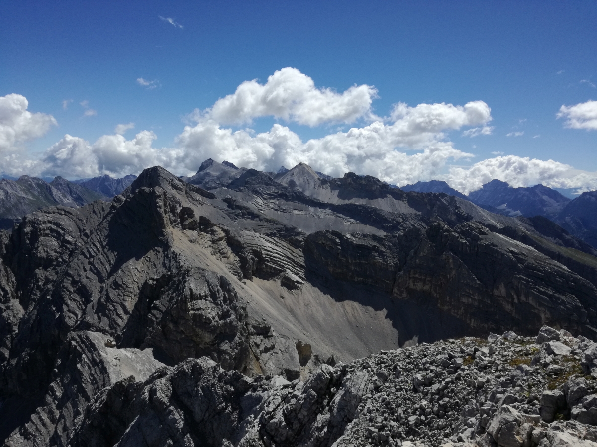 gipfeltour pleisenspitze karwendel