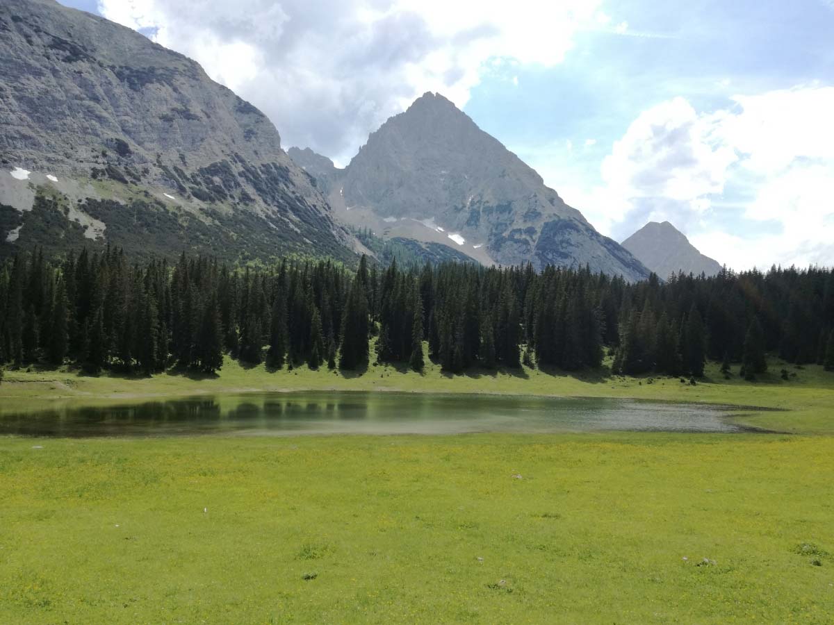 wandertour igelsee gaistal leutasch wetterstein